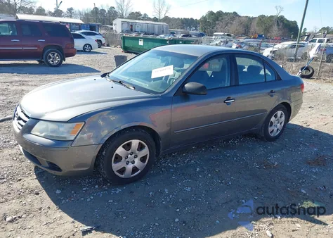2009 Hyundai Sonata Gls z USA, uszkodzony, nr VIN 5NPET46CX9H547508